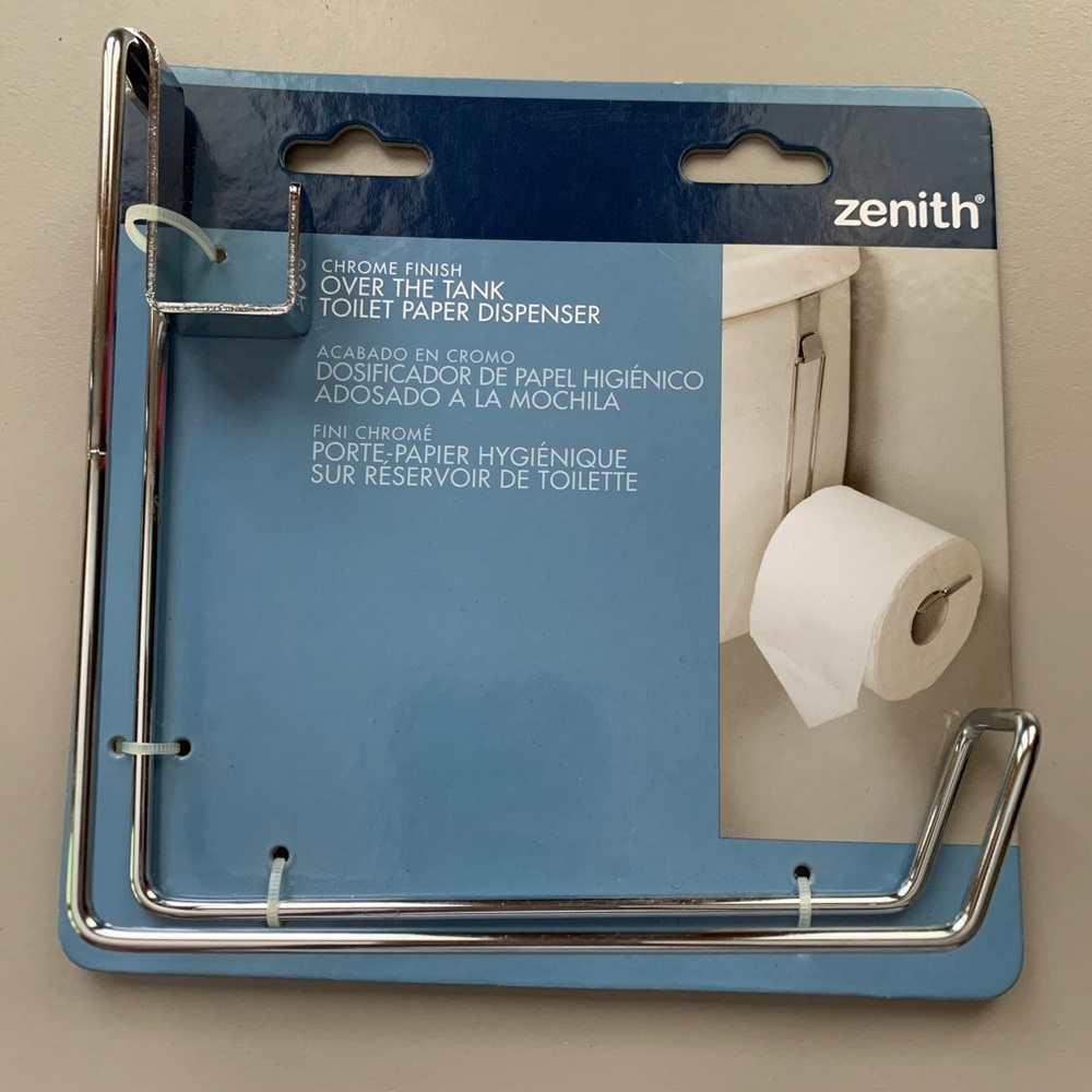 NIP Zenith toilet paper dispenser